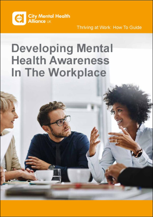 Developing mental health awareness in the workplace Developing mental health awareness in the workplace